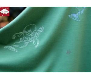 Stickserie - Meerjungfrau Redwork